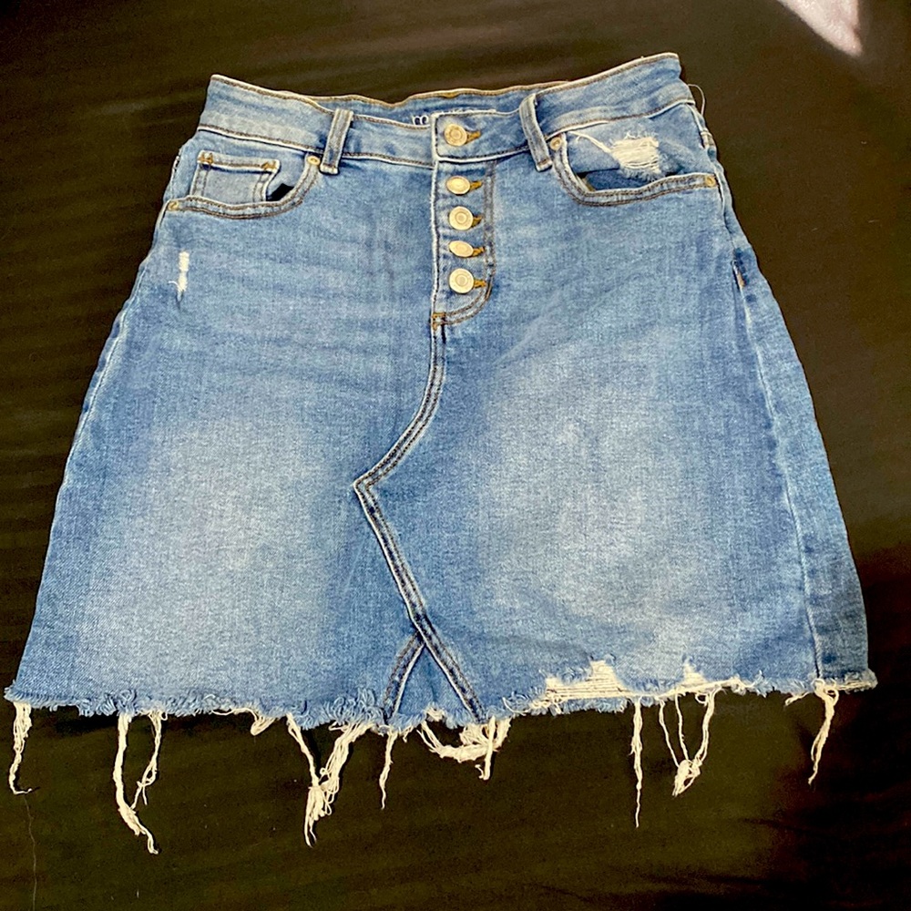 Women’s jean skirt.